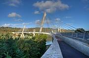 Die Brücke von Térénez ist ein eindrückliches Bauwerk... (HDRI)