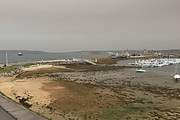 Spezielle Morgenstimmung in Camaret-sur-Mer nach dem Sturm 'Ophelia'