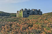 Auf der Insel steht sehr prominent ein altes Fort.